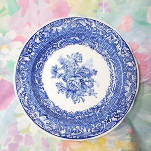Vintage Spode Blue Room Collection Plate "BYRON GROUPS"